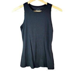 Energie Womens Activewear Tank Top Black Small Sleeveless Round Neck NEW